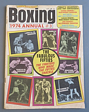 Boxing Annual #3 Magazine 1974 The Fabulous Fifties