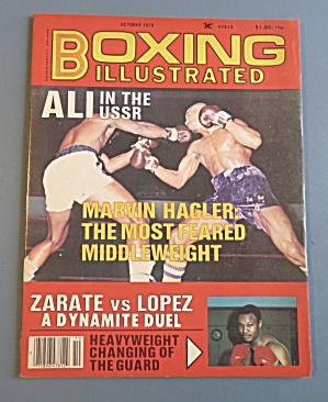 Boxing Illustrated Magazine October 1978 Ali In Ussr