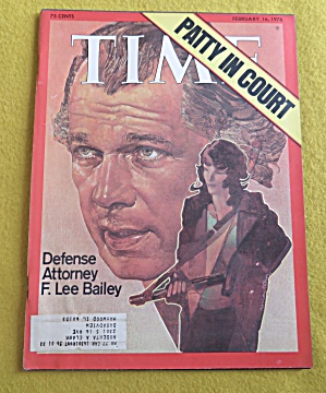 Time Magazine February 16, 1976 Attorney F Lee Bailey