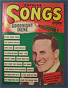 Popular Songs Magazine - Nov 1950 - Ralph Flanagan