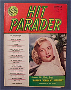 Hit Parader - Oct 1952 - Patrice Wymore Cover