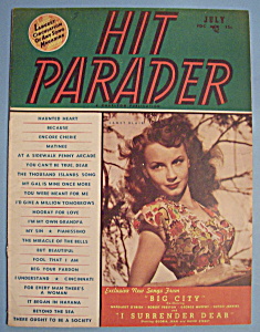 Hit Parader - July 1948 - Janet Blair