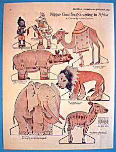 Nipper In Africa Paper Doll - January 1925