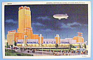 General Motors Building Postcard (Century Of Progress)