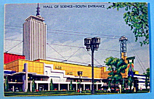 Hall Of Science Postcard (1933 Century Of Progress)