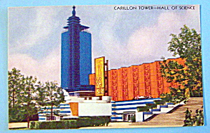 Carillon Tower (Hall Of Science) Postcard-chicago Fair