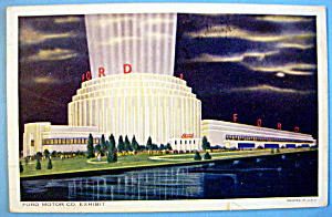 1933 Century Of Progress, Ford Motor Co. Postcard