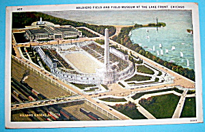 1933 Century Of Progress, Soldier Field Postcard