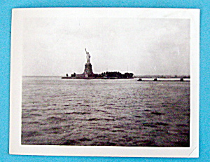 1939 Photograph Of The Statue Of Liberty, New York