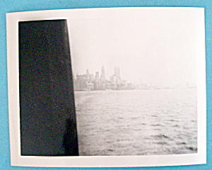 1939 Photograph From A Boat To Manhattan's Tip
