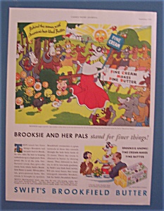 Vintage Ad: 1933 Swift's Brookfield Butter