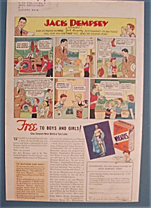 Vintage Ad: 1933 Wheaties W/ Jack Dempsey