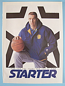 Vintage Ad: 1992 Starter Jackets W/ Chris Mullin