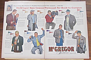 1953 Mcgregor Sportswear With Red Barber's Forecast
