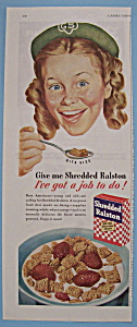 Vintage Ad: 1944 Shredded Ralston