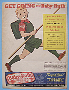 Vintage Ad: 1939 Baby Ruth Candy Bar