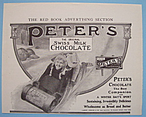Vintage Ad: 1906 Peter's Swiss Milk Chocolate