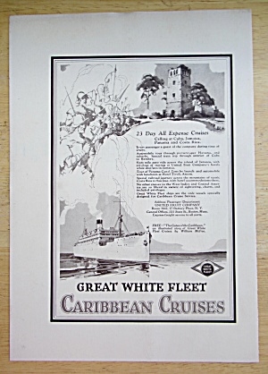 1924 Great White Fleet With Caribbean Cruises