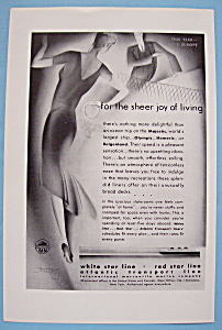 Vintage Ad: 1930 White Star Line