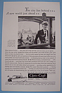 Vintage Ad: 1931 Chris - Craft
