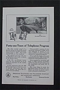 1916 American Telephone & Telegraph Co With Progress