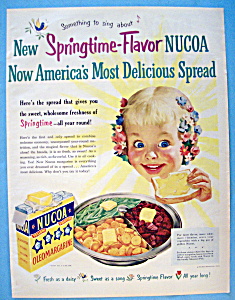 Vintage Ad: 1951 Nucoa Margarine