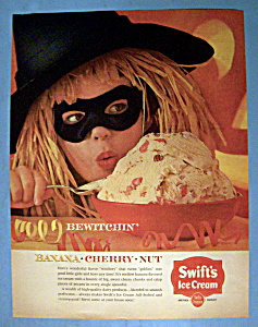 Vintage Ad: 1963 Swift's Banana Cherry Nut Ice Cream