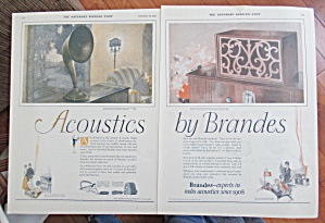 1925 Acoustics With The Brandes Speakers
