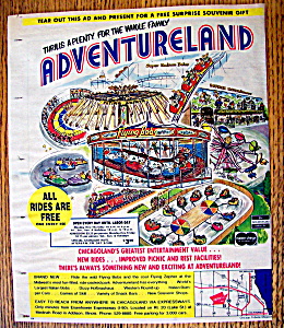 Vintage Ad: 1976 Adventure Land Amusement Park