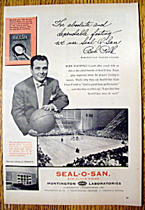 Vintage Ad: 1955 Seal-o-san With Bob Polk