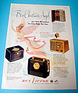 Vintage Ad: 1948 Rca Victor Radio