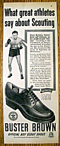 Vintage Ad: 1951 Buster Brown Shoes W/steve Belloise