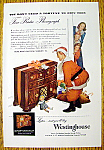 1947 Westinghouse Radio-phonograph