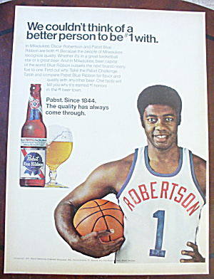 1975 Pabst Blue Ribbon Beer