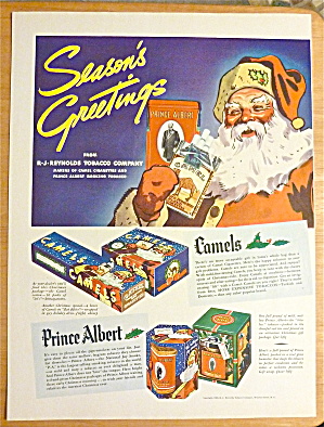 1936 Camel Cigarettes With Santa Claus