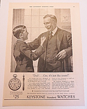 1924 Keystone Watches With Father & Son