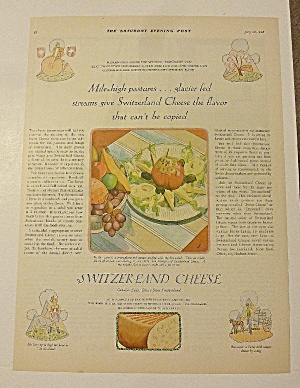 1928 Switzerland Cheese With Cheese With Stuffed Tomato