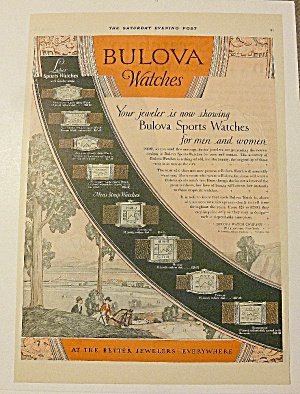 1928 Bulova Watches With Sport Watches