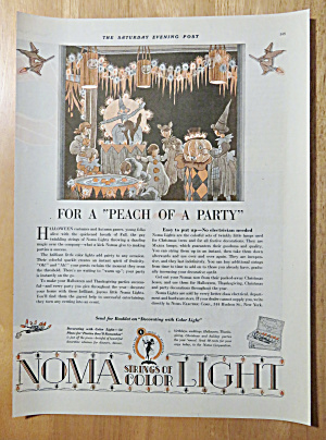 1928 Noma Lights With Halloween Party