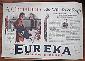 1925 Eureka Vacuum Cleaner With Vacuum