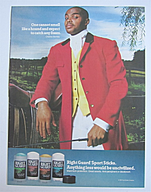 1992 Right Guard Deodorant With Charles Barkley
