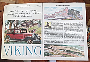 1929 Viking Automobile With New Viking
