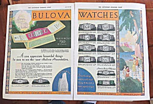 1930 Bulova Watches With Different Watches