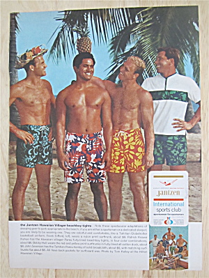 1966 Jantzen Hawaiian Tights With Gifford, Hull & More