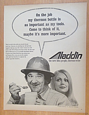1971 Aladdin Thermos With Buddy Hackett
