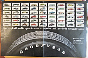 1971 Goodyear Tires With 56 Consecutive Years
