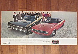 1969 Plymouth Automobile W/sport Fury & Barracuda