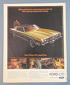 1972 Ford Automobile With The 1972 Ford Ltd
