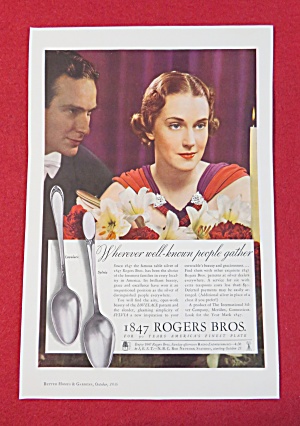 1936 1847 Rogers Bros. Silverware W/ Lovelace & Sylvia