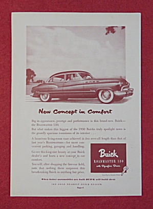 1950 Buick Automobiles With Roadmaster 130